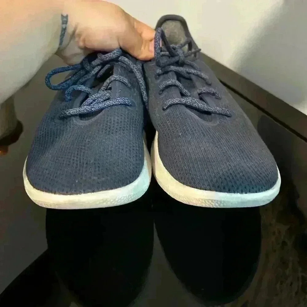 Allbirds Tree Runners TR Navy Blue Running Shoes Men's Size 11 - Picture 2 of 8